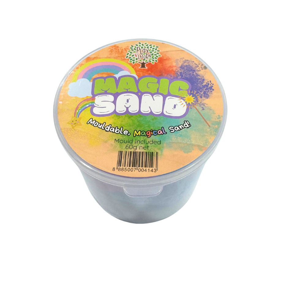 Special Magic Sand 60 grams with Mould for Young Children to Have Fun and Play Creatively