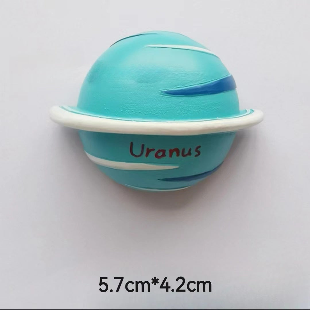 Ceramic Solar System Planet Astronaut Asteriod Magnet Assorted Designs