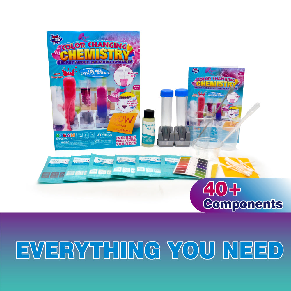 STEM Big Bang Science Experiments Color Changing Chemistry Teaching Resources
