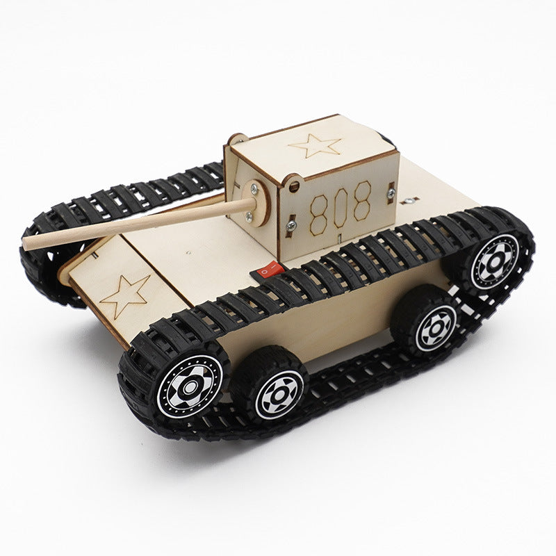 STEM Discover and Assemble Battery Operated Military Tank