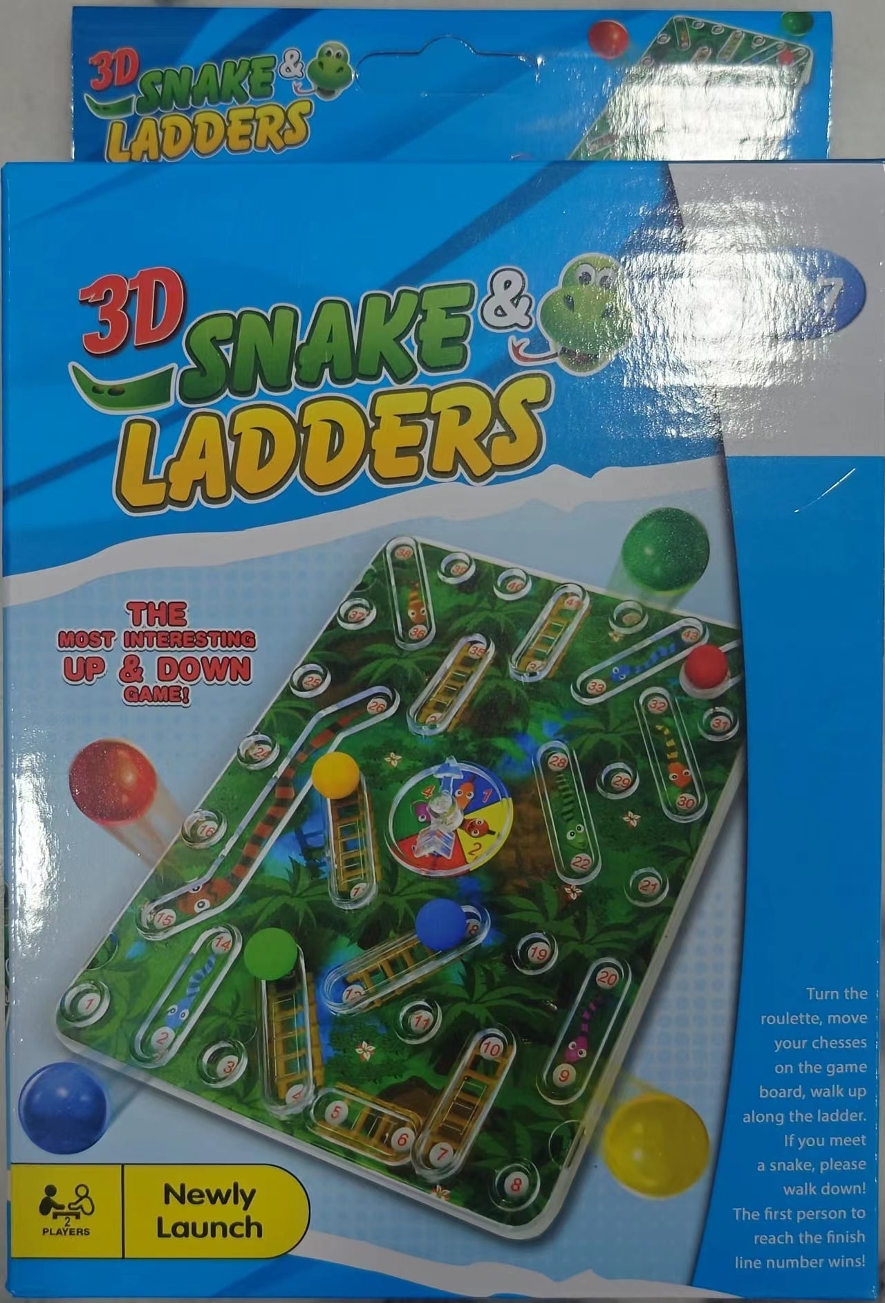 Board Game 707 Snakes & Ladders Family Fun