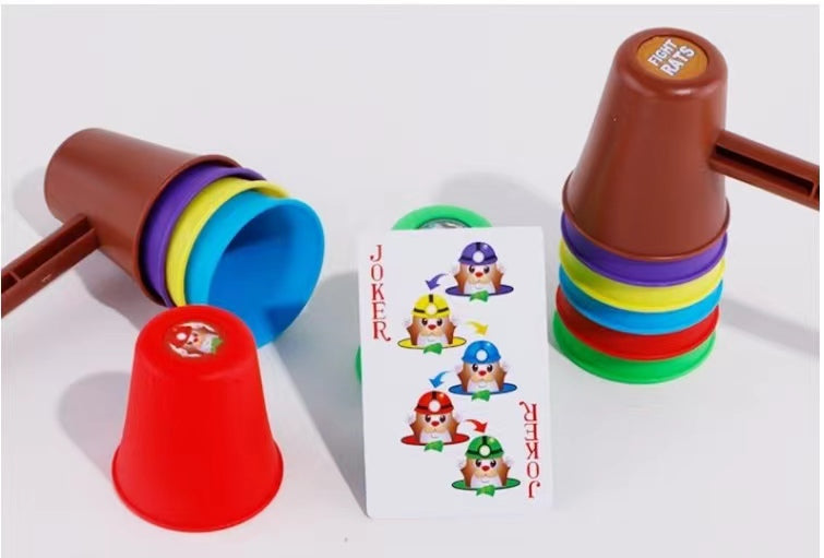 Board Game 707 Stack A Mole Family Fun