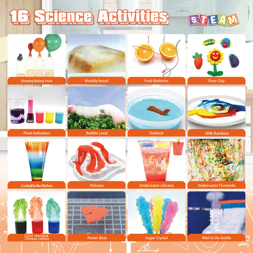 STEM Big Bang Science in the Kitchen Experiments for Kids Learning Resource Teaching Aid