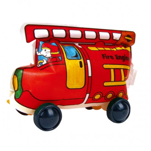 Creative Play N Learn Party Gift Craft Colorloon Colour and Inflate 3D Vehicle DIY Kits