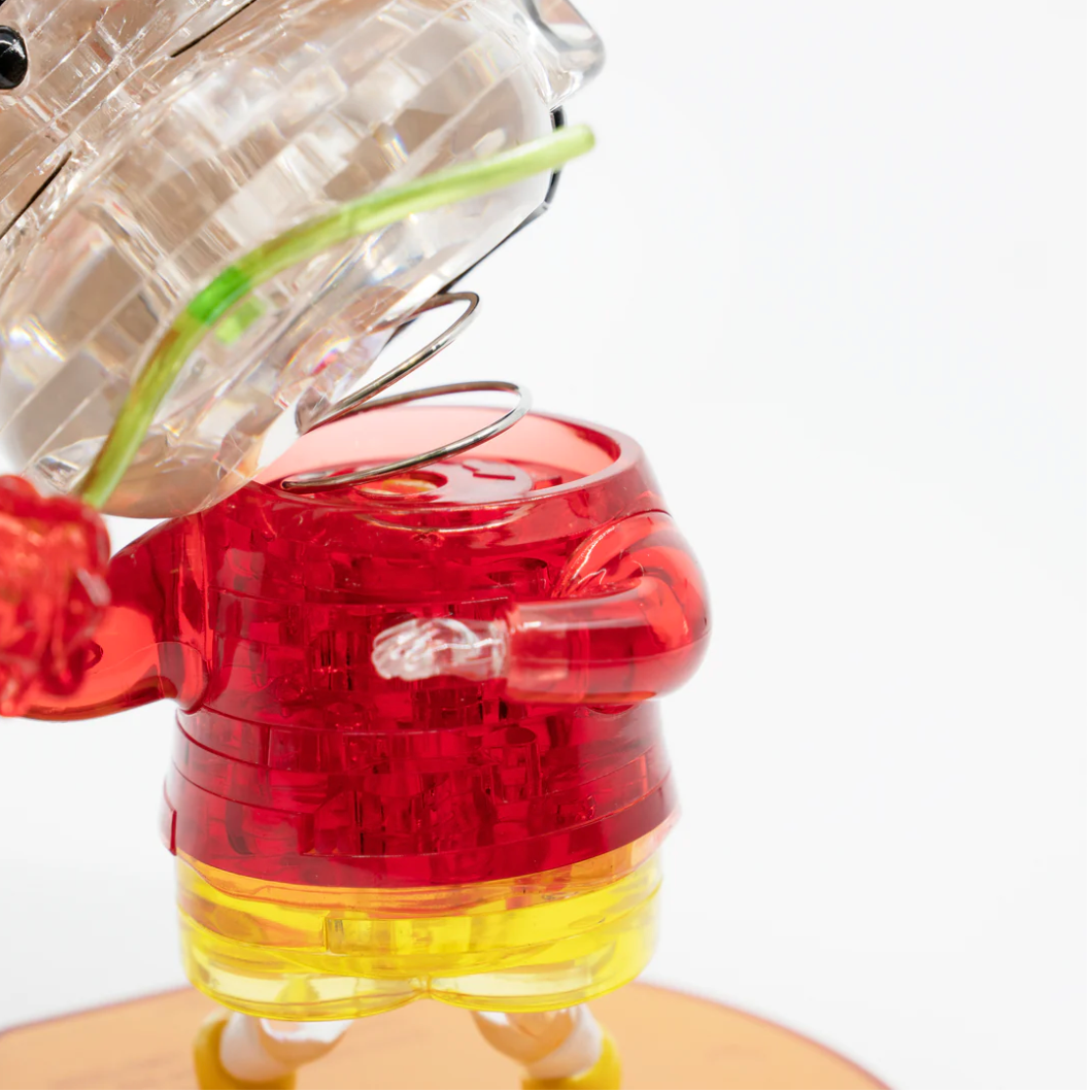 Jigsaw Puzzle Play N Learn 3D Crystal Puzzle Sanrio Crayon Shinchan