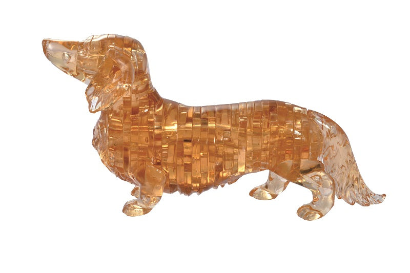 Jigsaw Puzzle Play N Learn 3D Crystal Puzzle Dachshund