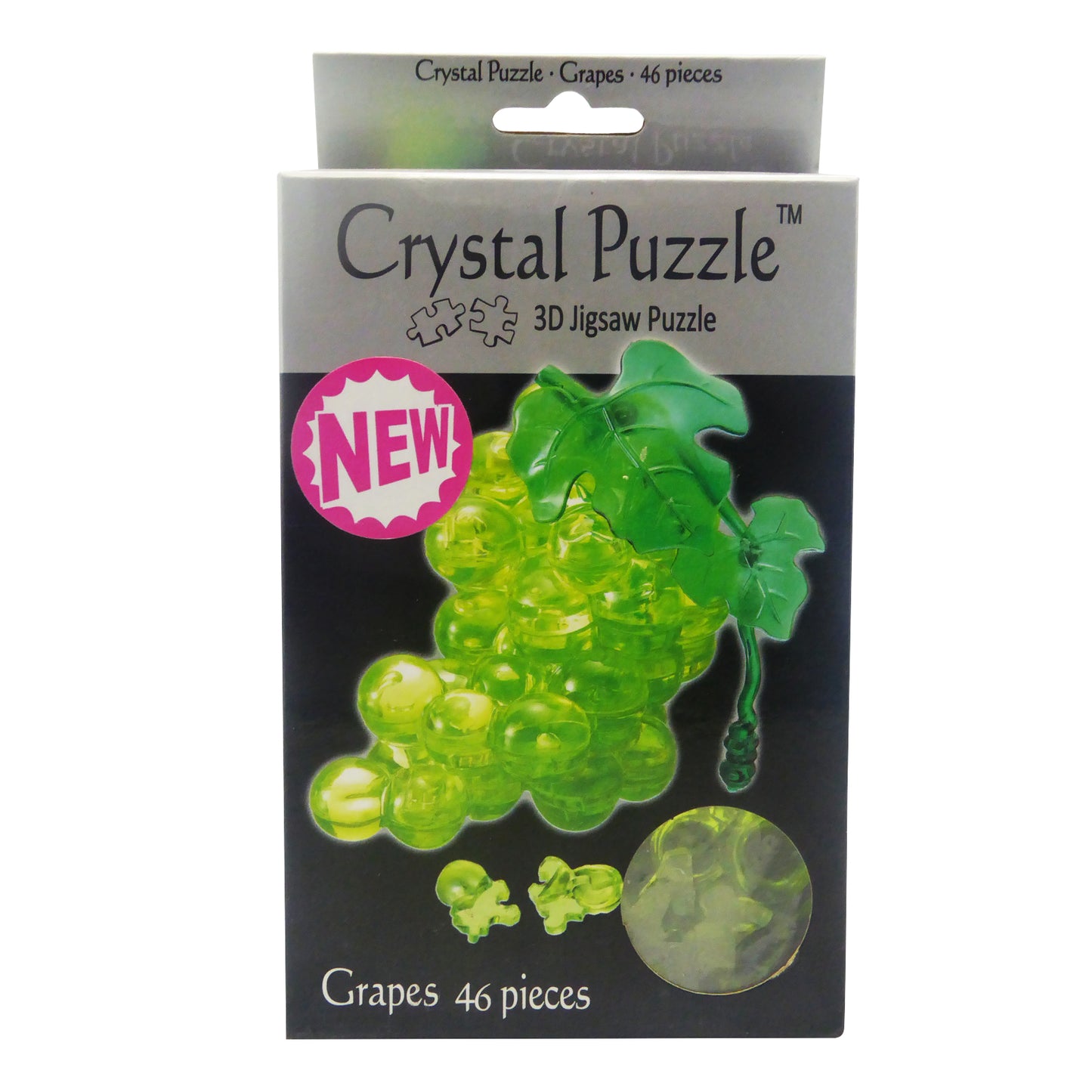 Jigsaw Puzzle Play N Learn 3D Crystal Puzzle Green Grape