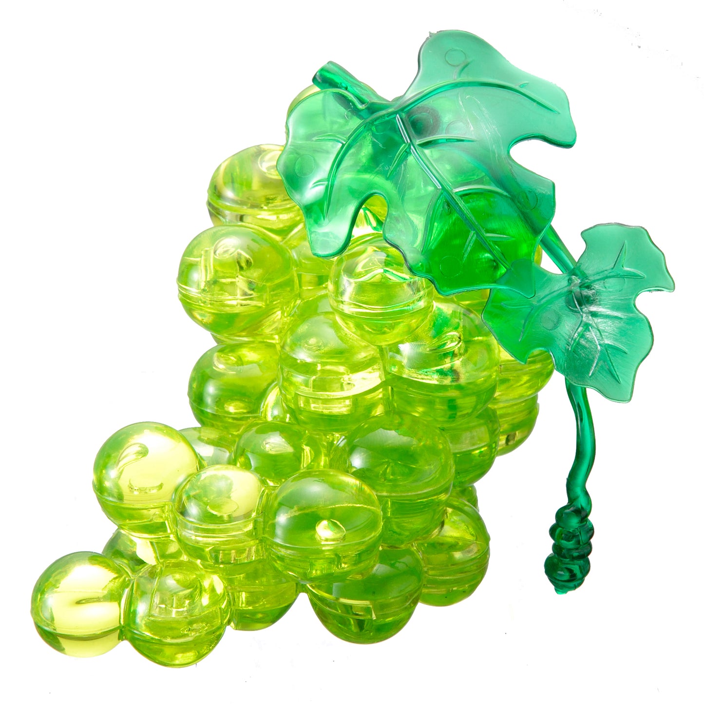 Jigsaw Puzzle Play N Learn 3D Crystal Puzzle Green Grape