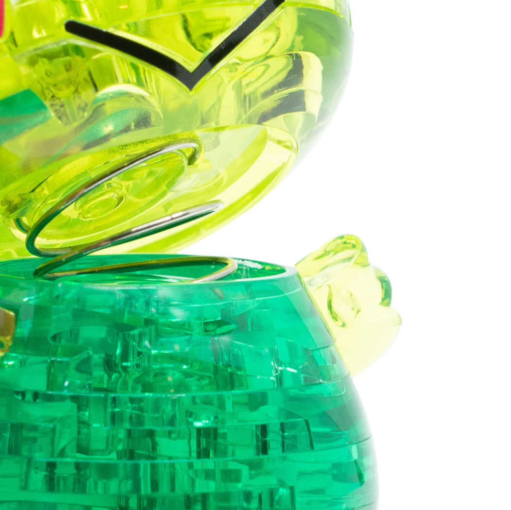 Jigsaw Puzzle Play N Learn 3D Crystal Puzzle Sanrio Kerokerokeroppi