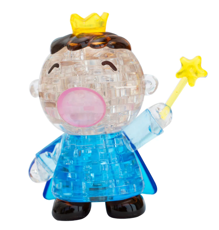 Jigsaw Puzzle Play N Learn 3D Crystal Puzzle Sanrio Minna No Tabo