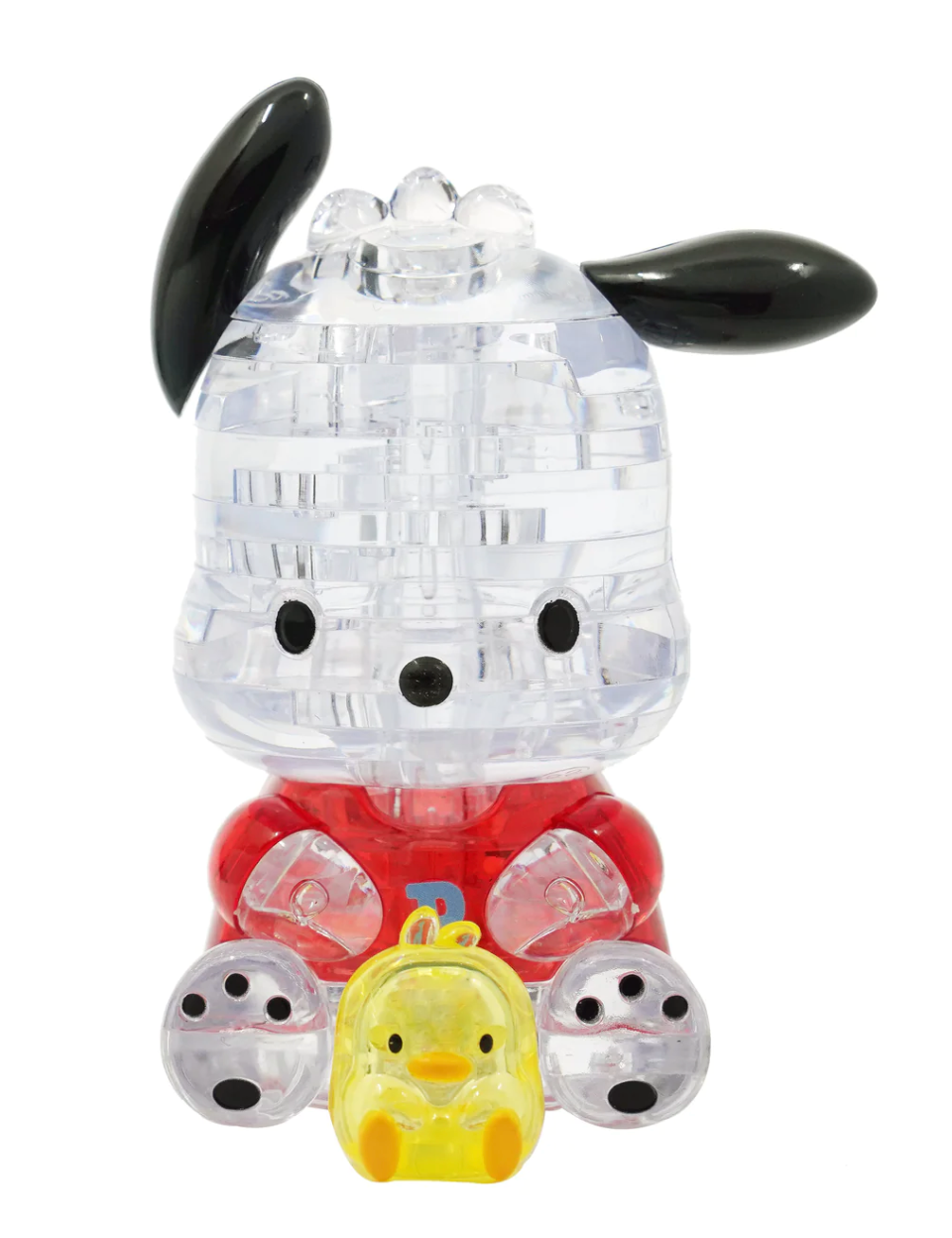 Jigsaw Play and Learn 3D Crystal Puzzle Sanrio Pochacco Dog