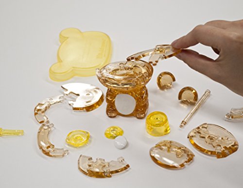 Jigsaw Puzzle Play N Learn 3D Crystal Puzzle Rilakkuma