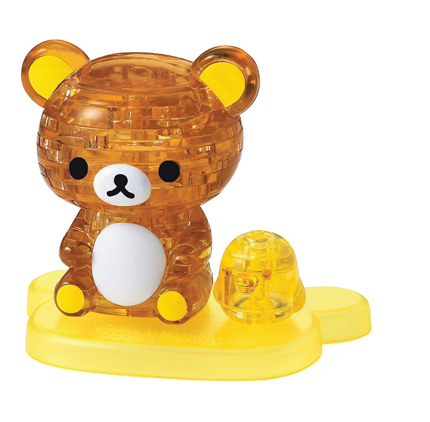Jigsaw Puzzle Play N Learn 3D Crystal Puzzle Rilakkuma