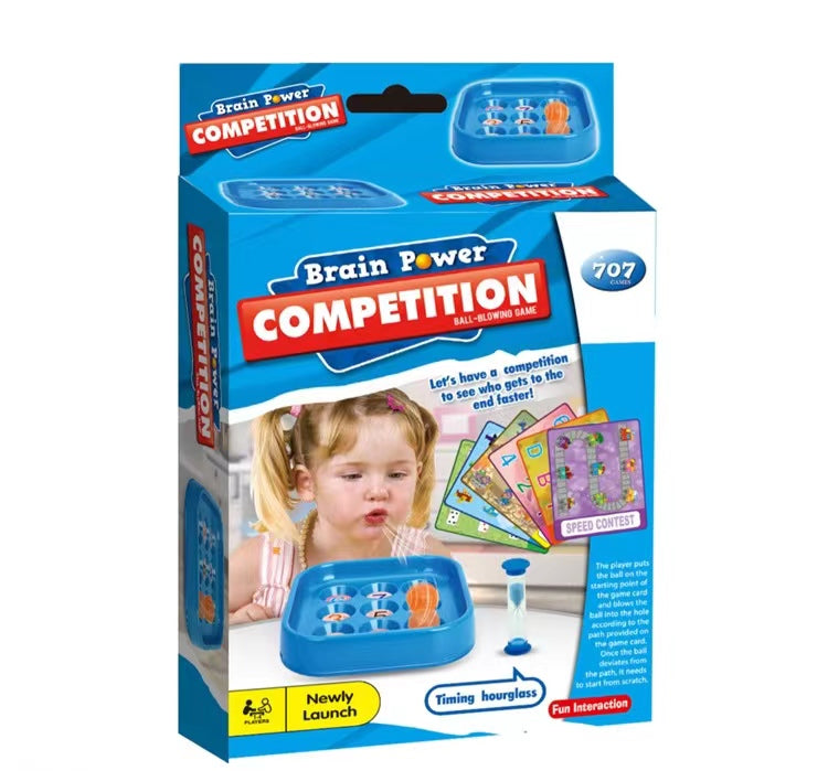 Board Game 707 Ball Blowing Competitive Game Party Gift
