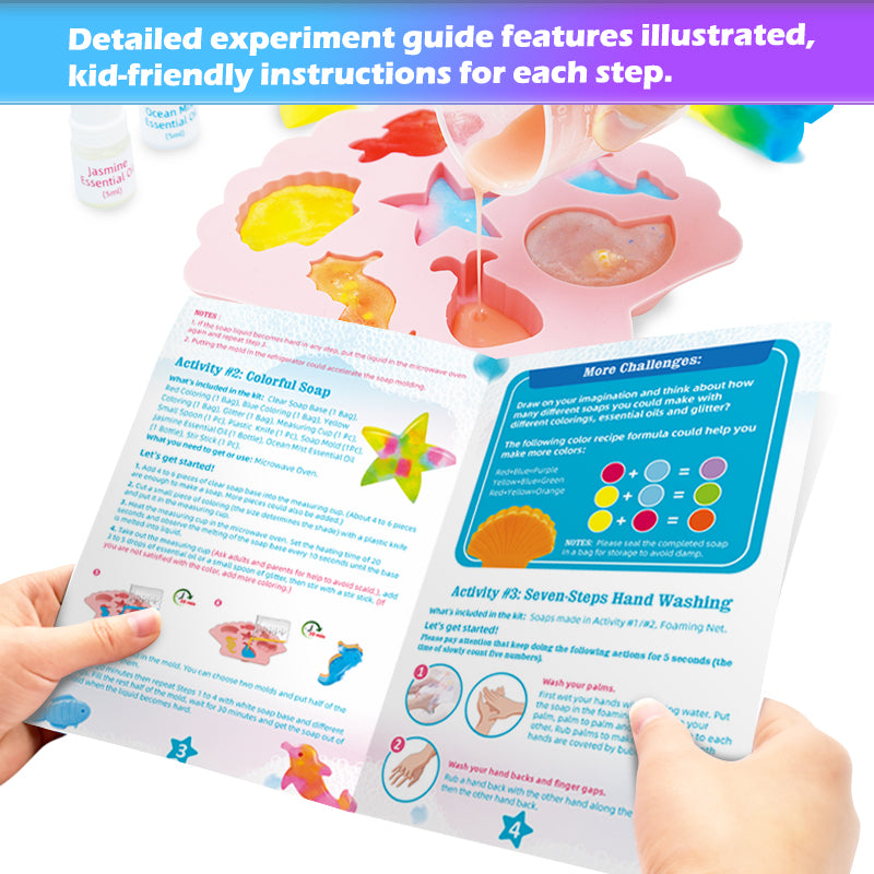 STEM Big Bang Fun Learning Science Soap Making Kit for Kids