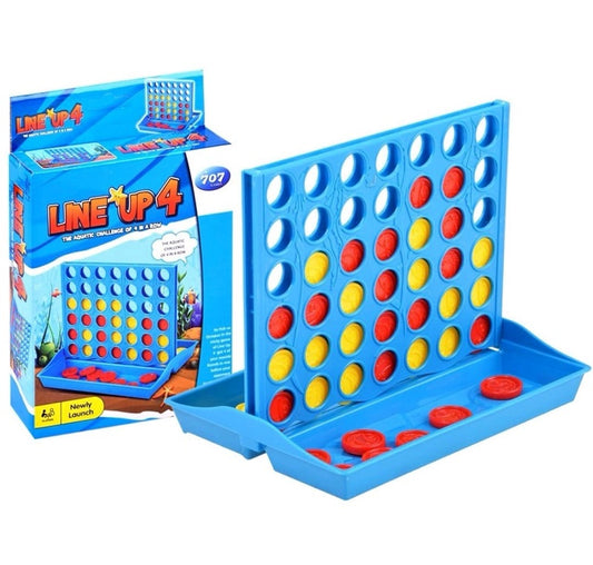 Board Game Play N Learn 707 Math Skills Line Up 4 Game