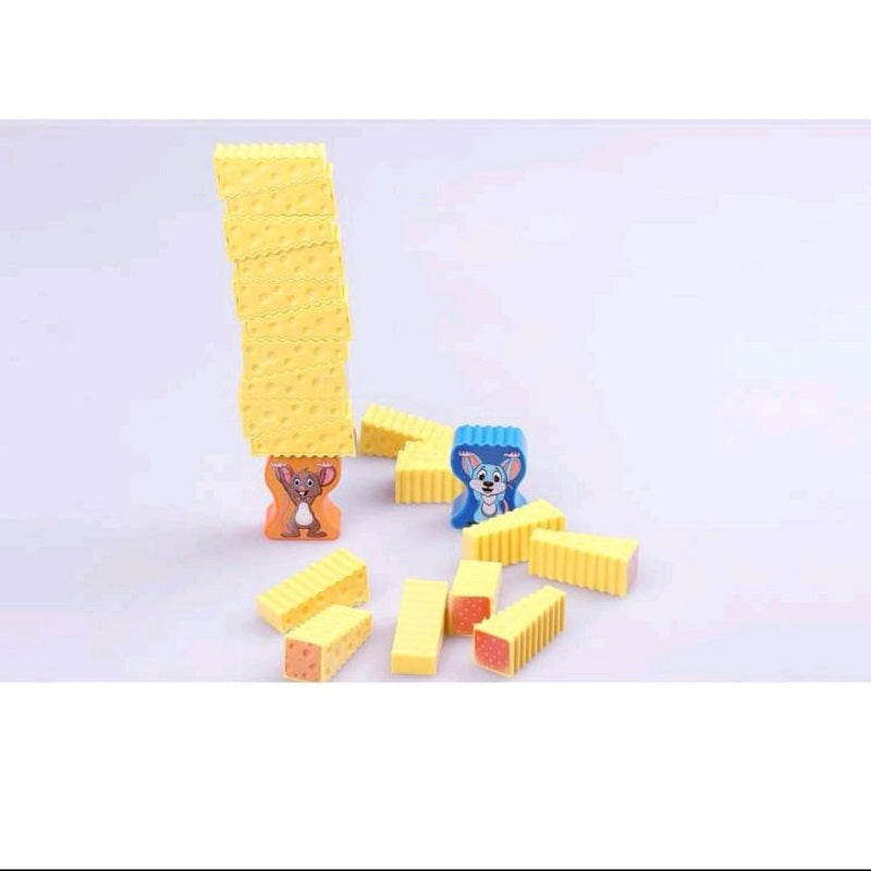Board Game Play N Learn 707 Math Skills Mouse Stacking Game
