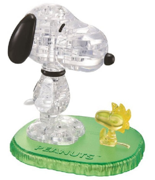 Jigsaw Puzzle Play N Learn 3D Crystal Puzzle Snoopy & Woodstock