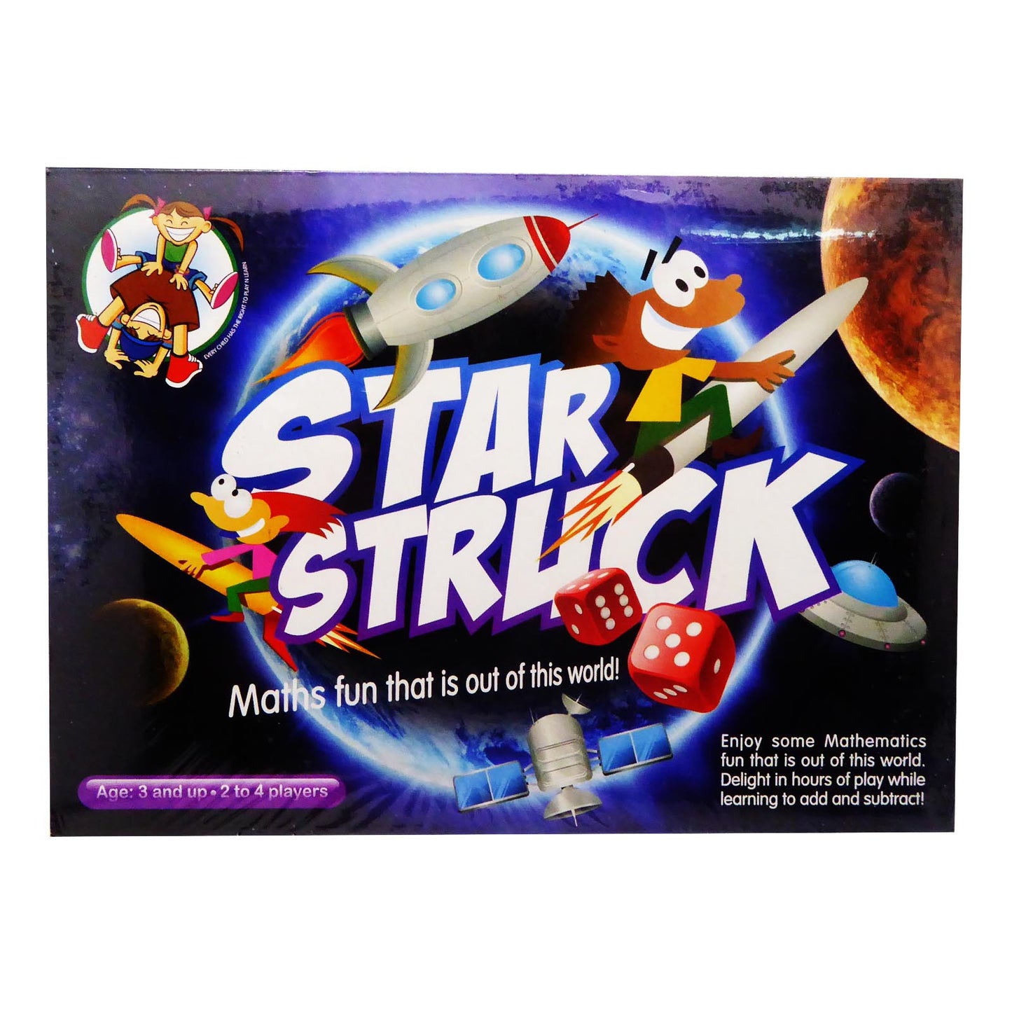 Math Skills with Star Struck Addition Subtraction Play N Learn Board Game