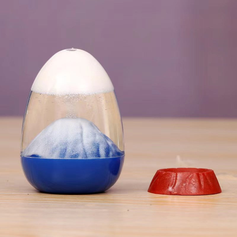 Bubbly Volcano Eruption Lava Liquid Motion Paper Weight Desk Toy