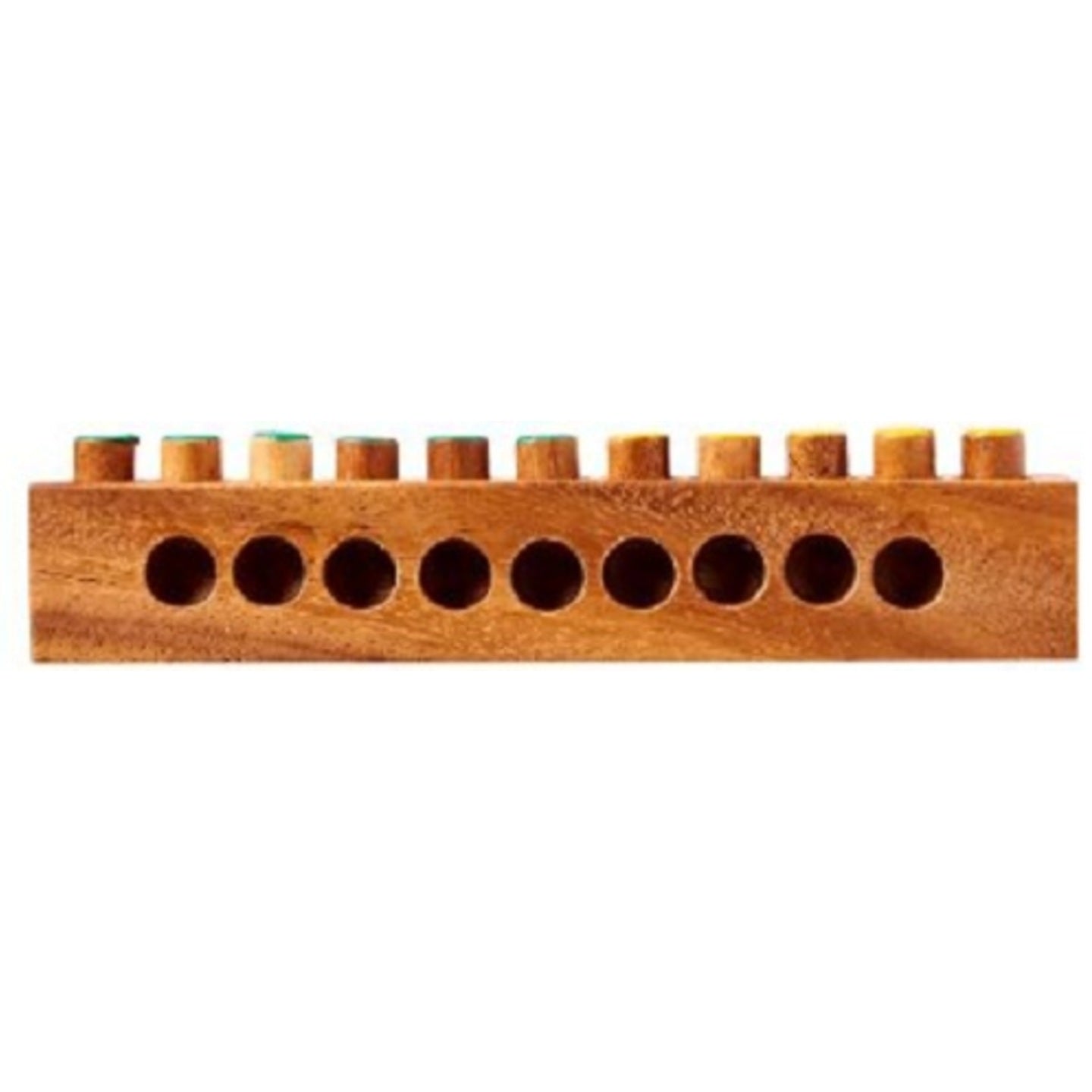Play N Learn Smart Mathematics Wooden Frogs Game