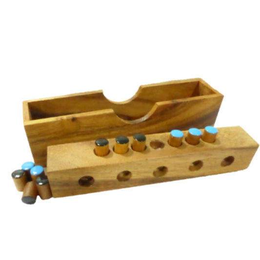 Play N Learn Smart Mathematics Wooden Frogs Game