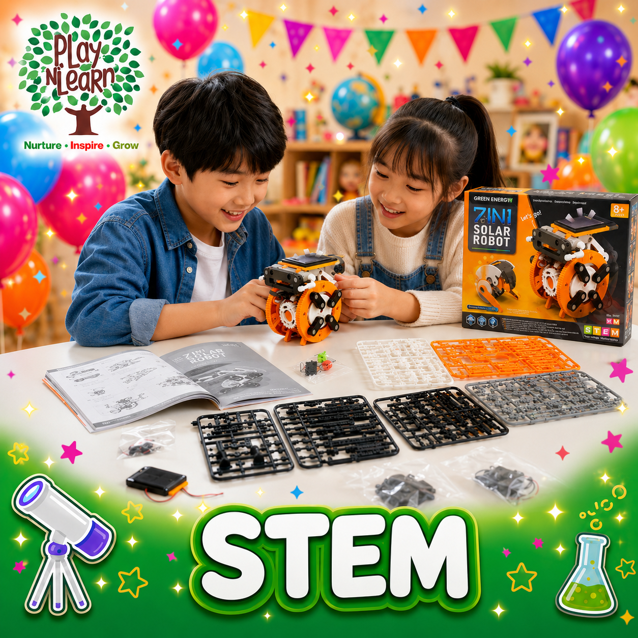 🤖 STEM (Science sub-collection)