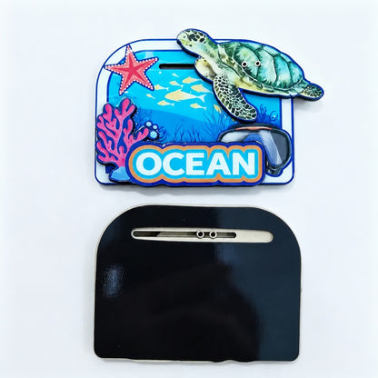 Funny Fridge Magnets Moveable Sea Animals