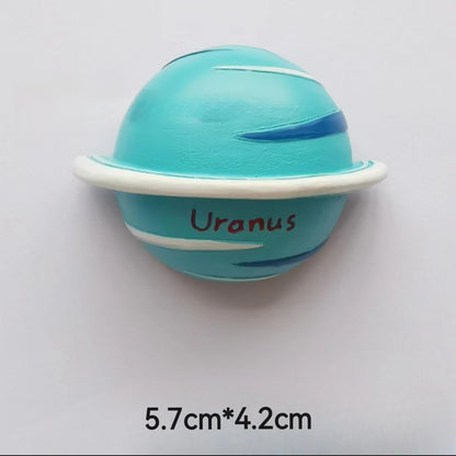 Play N Learn Ceramic Solar System Magnet | Planet Astronaut Asteroid Assorted Designs