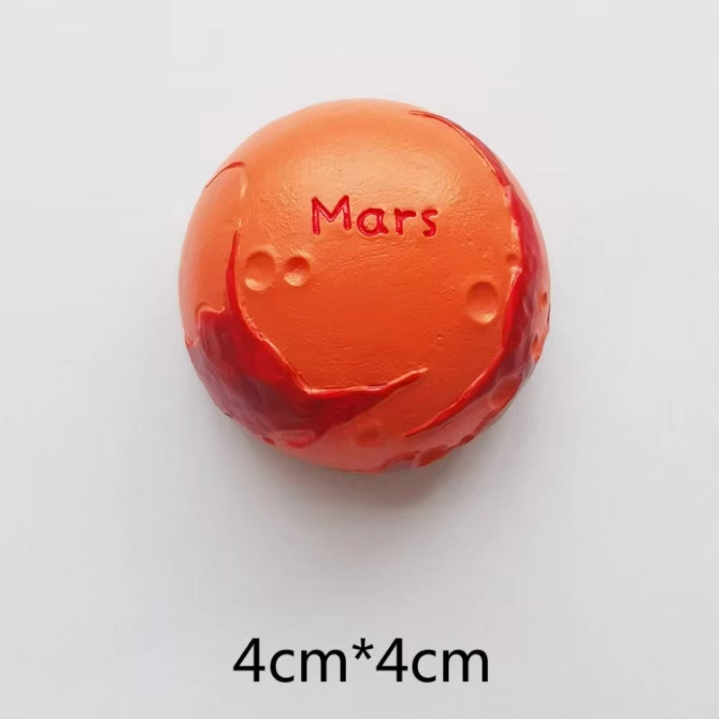 Ceramic Solar System Planet Astronaut Asteriod Magnet Assorted Designs