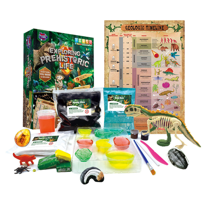 Play N Learn Big Bang Science Dinosaur Fossil Excavation Kit | STEM Paleontology