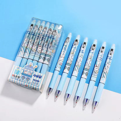 Play N Learn Erasable Pens 1 Box (12pcs) | Write, Erase, Rewrite (Random Colours)