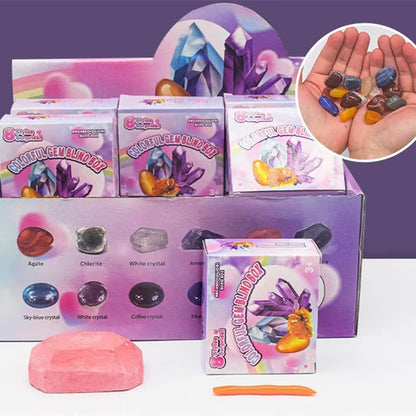 Play N Learn Dig A Gem Excavation Kit | Gemstone Discovery Party Gift