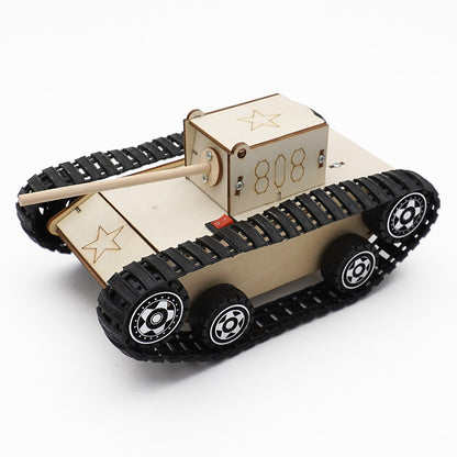Play N Learn Discover & Assemble Battery Operated Military Tank | STEM Build Kit
