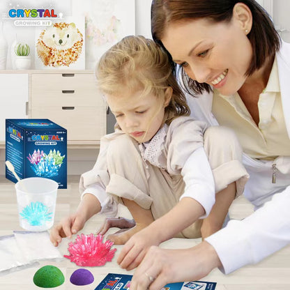 Play N Learn Crystal Growing Kit for Kids | STEM Chemistry Science Activity