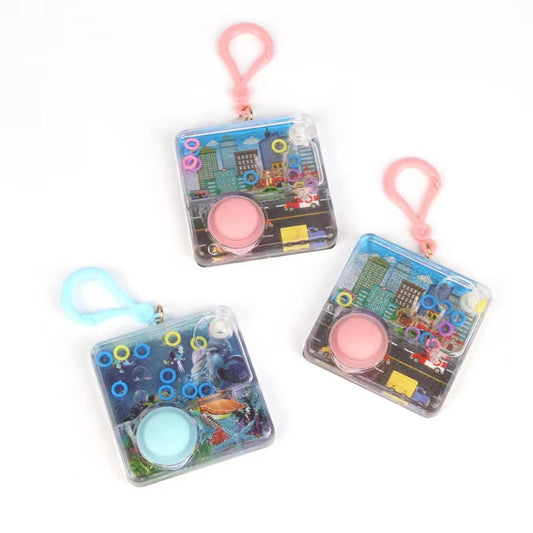 Fun Water Game with Keychain Party Favors Door Gifts 3pcs A Set ( Random Designs )