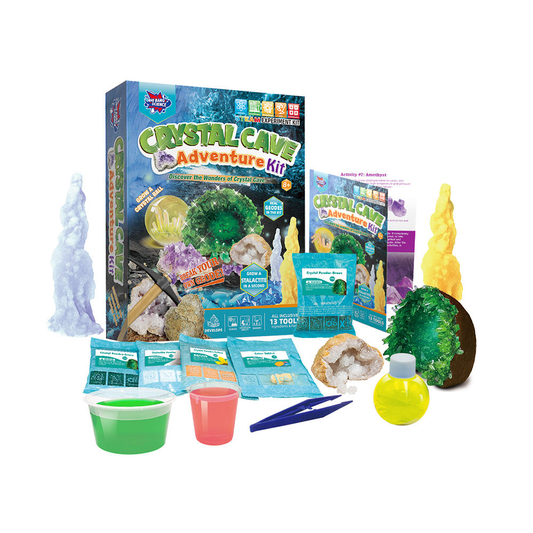 STEM Big Bang Science Crystal Cave Adventure and Explore Geology Science Kit for Kids