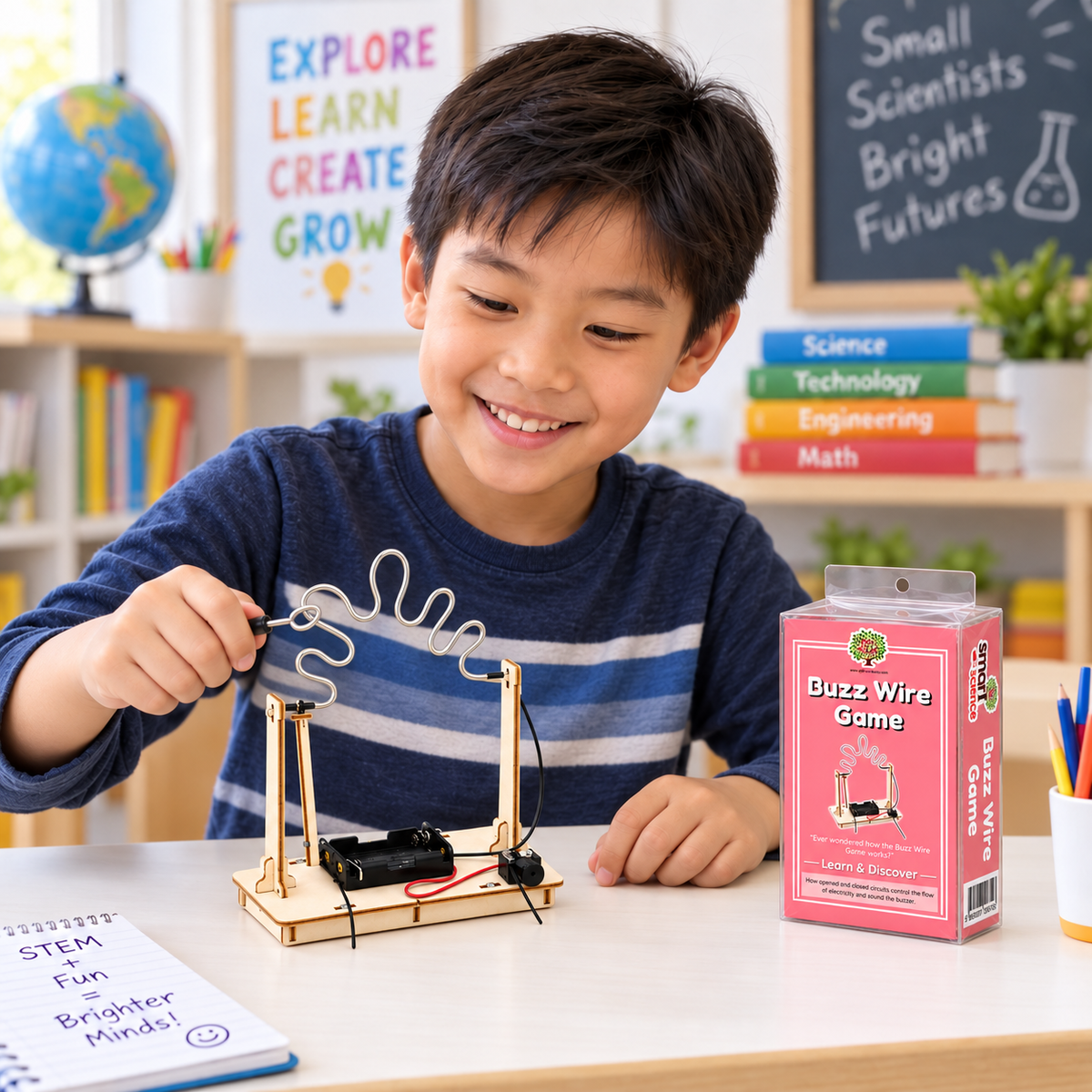 Play N Learn Buzz Wire Game | Electric Circuits STEM Science Kit