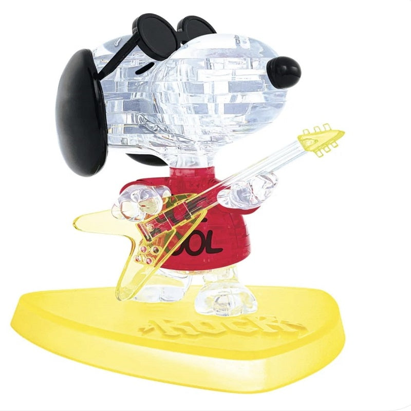 Jigsaw 3D Crystal Puzzle Snoopy Joe Cool Gift