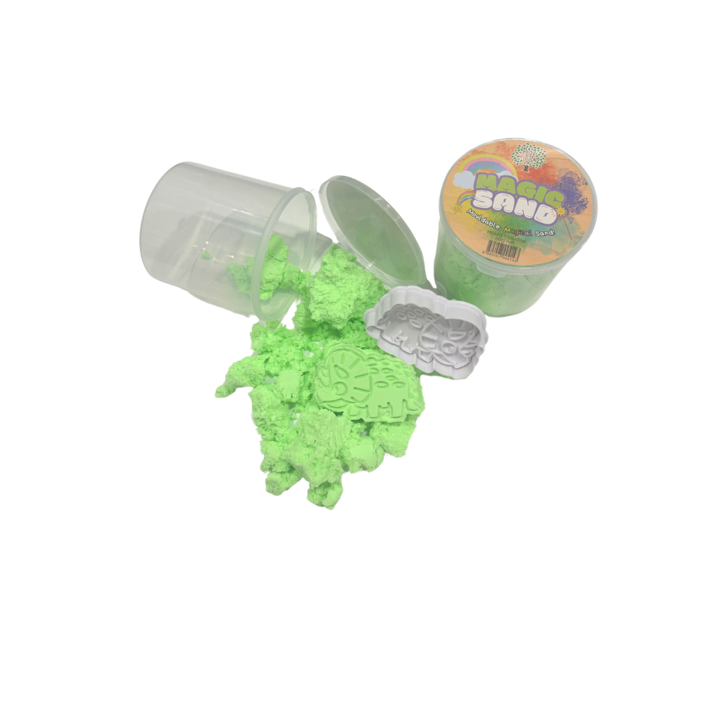 Special Magic Sand 60 grams with Mould for Young Children to Have Fun and Play Creatively