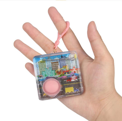 Play N Learn Fun Water Game with Keychain | Party Gift 3pcs Set (Random Designs)