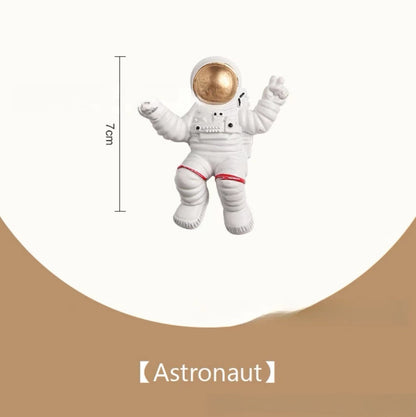 Play N Learn Ceramic Solar System Magnet | Planet Astronaut Asteroid Assorted Designs