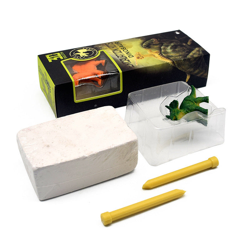 Dino Excavation and Fossil Dig Toy for Kids Random Design 1 Piece