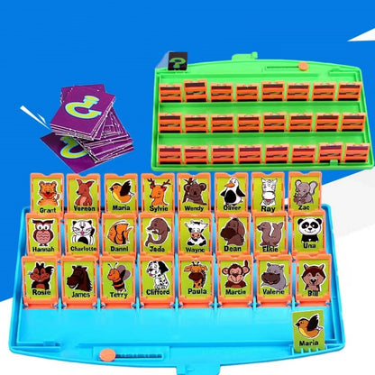 Play N Learn 707 Guess The Animals Board Game | Family Fun Guessing Game