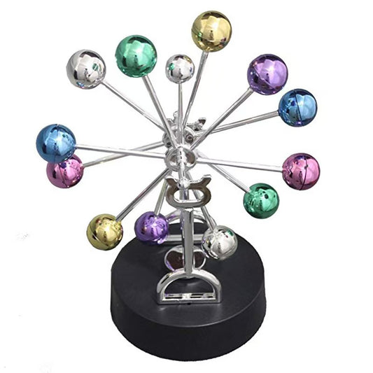 Kinetic Ferris Wheel Motion Toy with Colourful Spinning Desk Decoration & Stress Relief Gift
