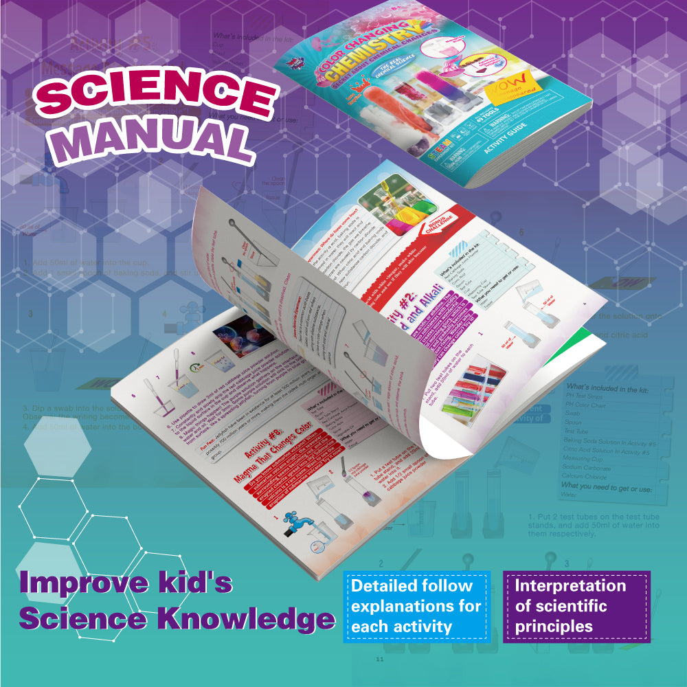 STEM Big Bang Science Experiments Color Changing Chemistry Teaching Resources