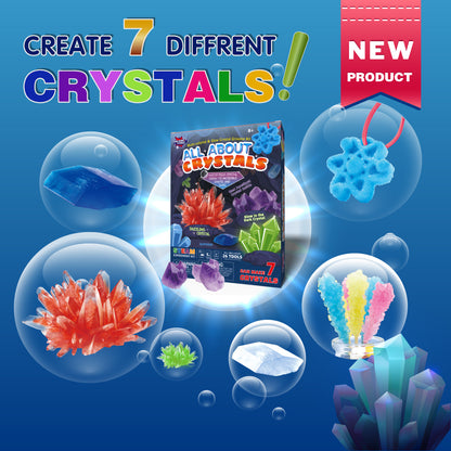 Play N Learn Big Bang Science Magic Crystal Kit | STEM Underwater Crystal Garden