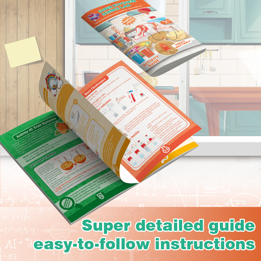 STEM Big Bang Science in the Kitchen Experiments for Kids Learning Resource Teaching Aid