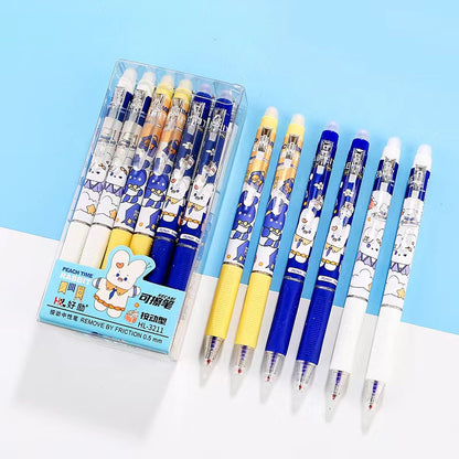 Play N Learn Erasable Pens 1 Box (12pcs) | Write, Erase, Rewrite (Random Colours)