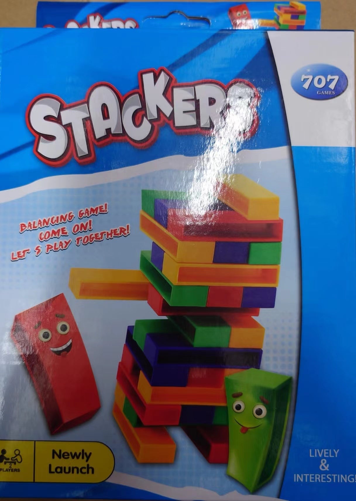 Board Game 707 Stackers Family Fun